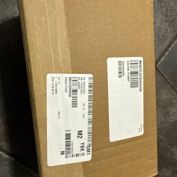 MAGC32045550 Magic Chef 32045550 drain pump BRAND NEW - Picture 3 of 4